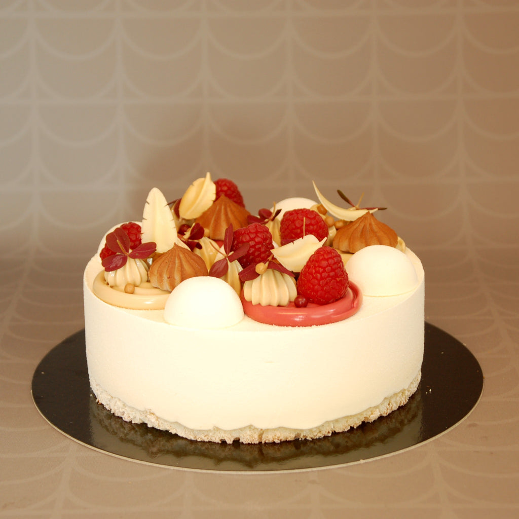 White Chocolate Mousse Cake